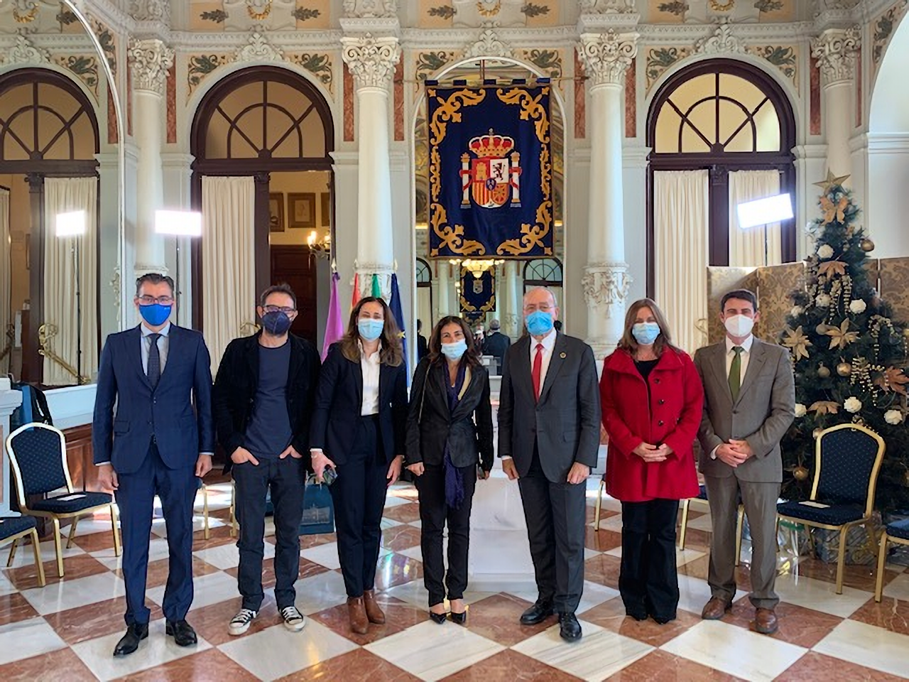Darwin and Telefónica meet the mayor to propose autonomous transport in Málaga