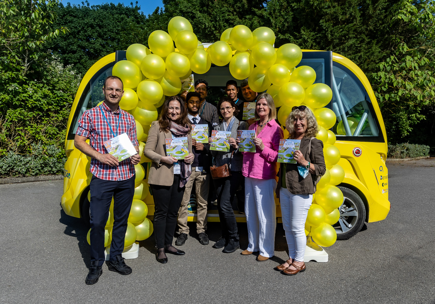 ‘Darwin the Shuttle Runs Away’ children’s book launches at Harwell
